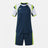 Joma Set Liga Pro Football Kit - Dark Navy Lime