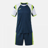 Joma Set Liga Pro Football Kit - Dark Navy Lime
