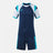 Joma Set Liga Pro Football Kit - Dark Navy Turquoise Fluor