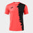 Joma Picasho City Football Shirt - Coral Fluorescent Yellow Black