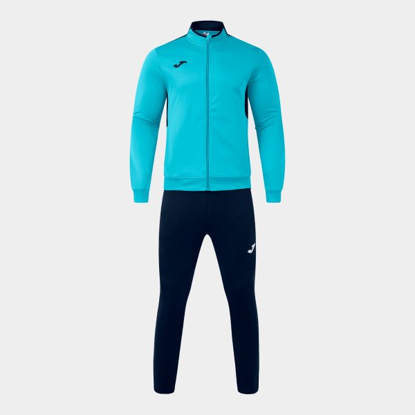 Joma Winner IV Tracksuit - Fluorescent Turquoise Dark Navy