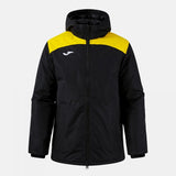 Joma Trivor II Padded Anorak - Black Yellow