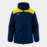 Joma Trivor II Padded Anorak - Dark Navy Yellow