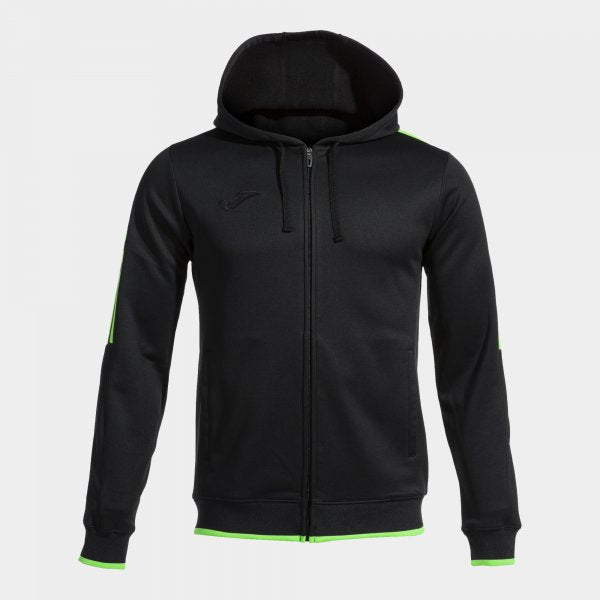 Joma Olimpiada Jacket - Black Fluorescent Green