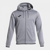 Joma Olimpiada Jacket - Grey Melange Black