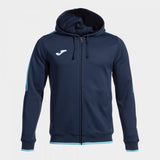 Joma Olimpiada Jacket - Navy Turquoise Fluorescent
