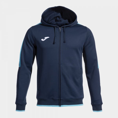 Joma Olimpiada Jacket - Navy Turquoise Fluorescent