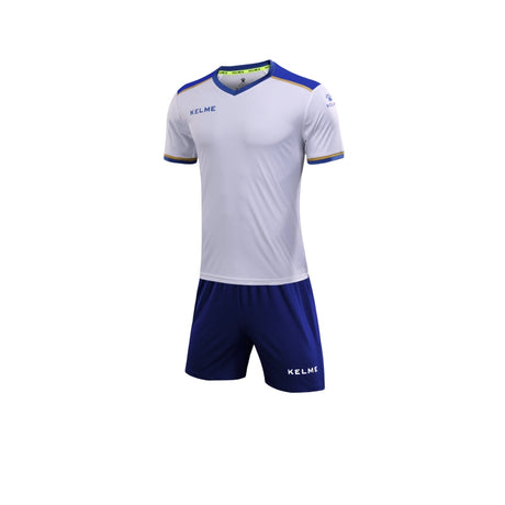 Kelme Segovia S/S Set - White / Royal Blue