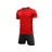 Kelme Segovia S/S Set - Dark Red / Grey