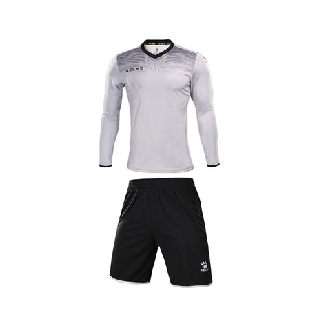 Kelme Zamora L/S Goalkeeper Set - Light Grey / Black