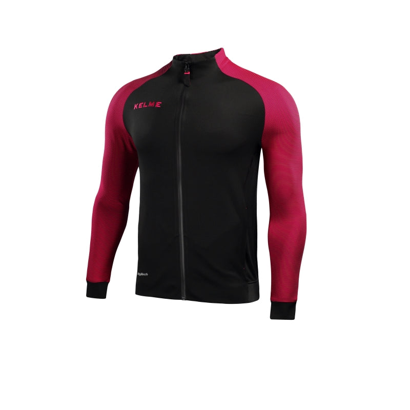 Kelme Montes Jacket - Dark Blue / Neon Pink