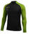 Kelme Montes Zip Sweatshirt - Neon Black / Yellow