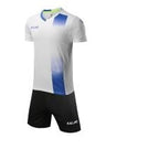 Kelme Alicante S/S Football Set - White / Royal Blue