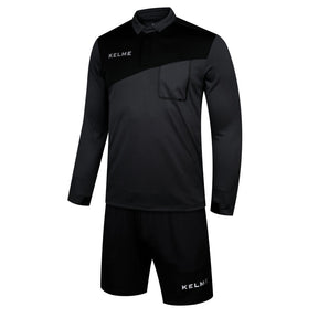 Kelme Referee L/S Set - Dark Grey / Black