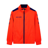 Kelme Lince Jacket - Orange / Royal Blue