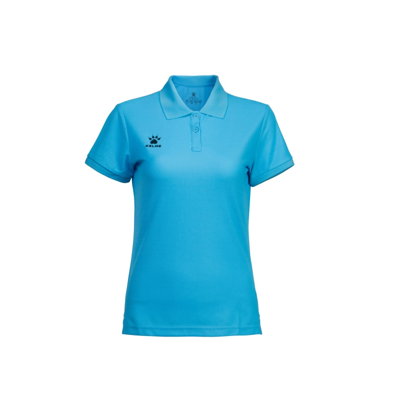 Kelme Street Womens S/S Polo - Light Blue