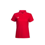 Kelme Street Womens S/S Polo - Red