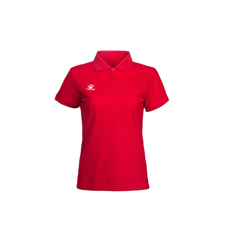 Kelme Street Womens S/S Polo - Red