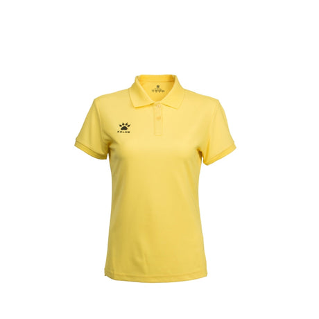 Kelme Street Womens S/S Polo - Yellow