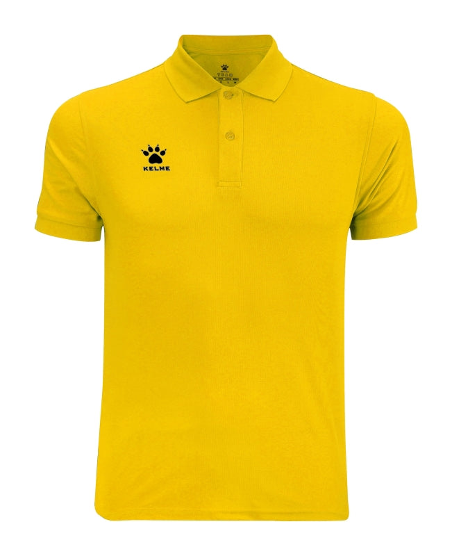 Kelme Short Sleeve Polo - Yellow