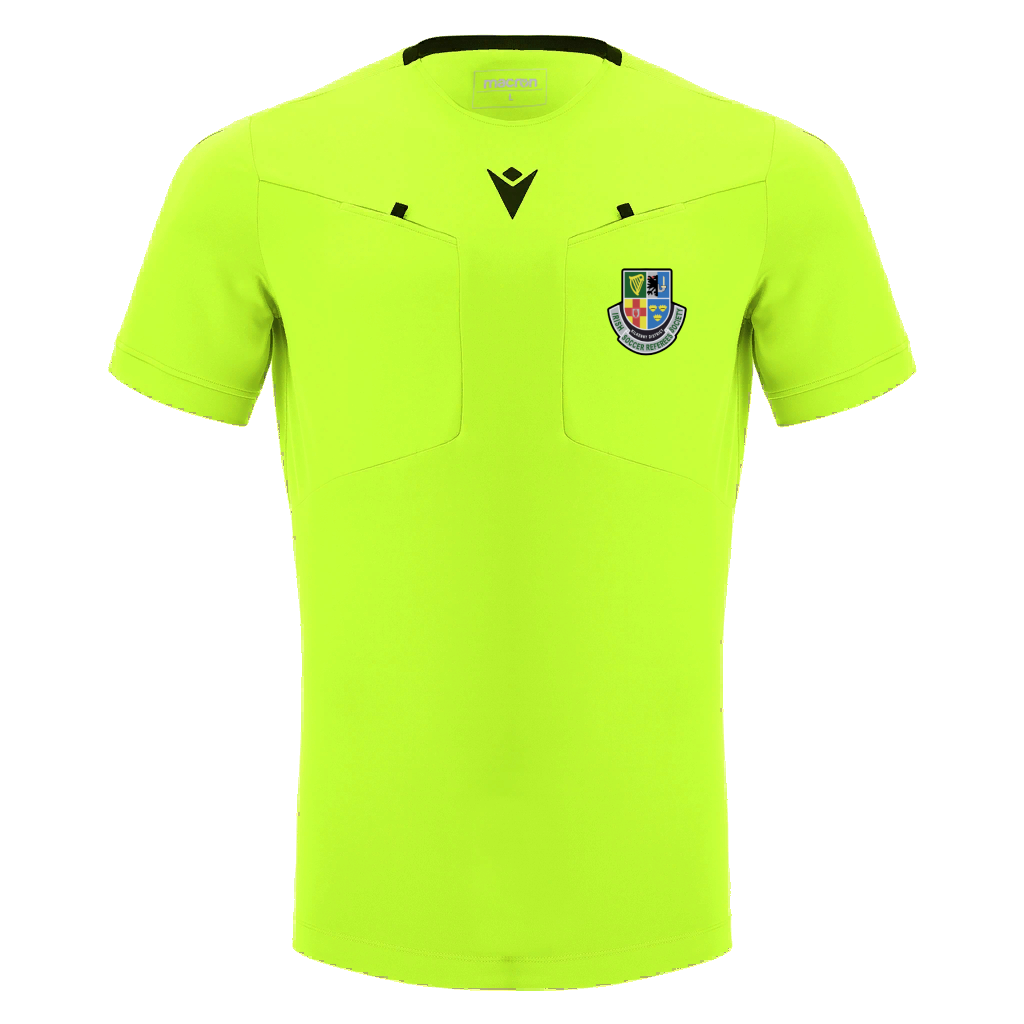 Kilkenny District Referees Macron Frisk Referee Shirt SS