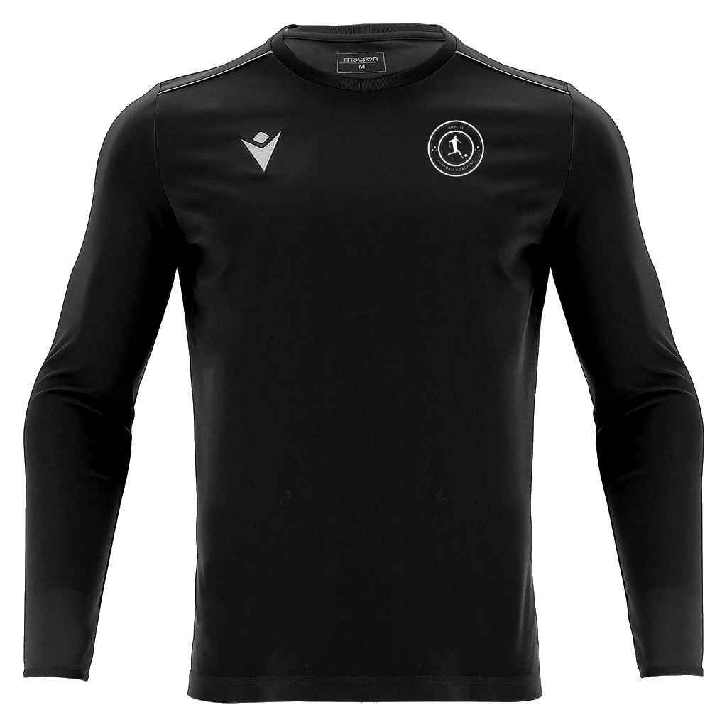 RH Elite Football Coaching JNR Macron Rigel Shirt LS
