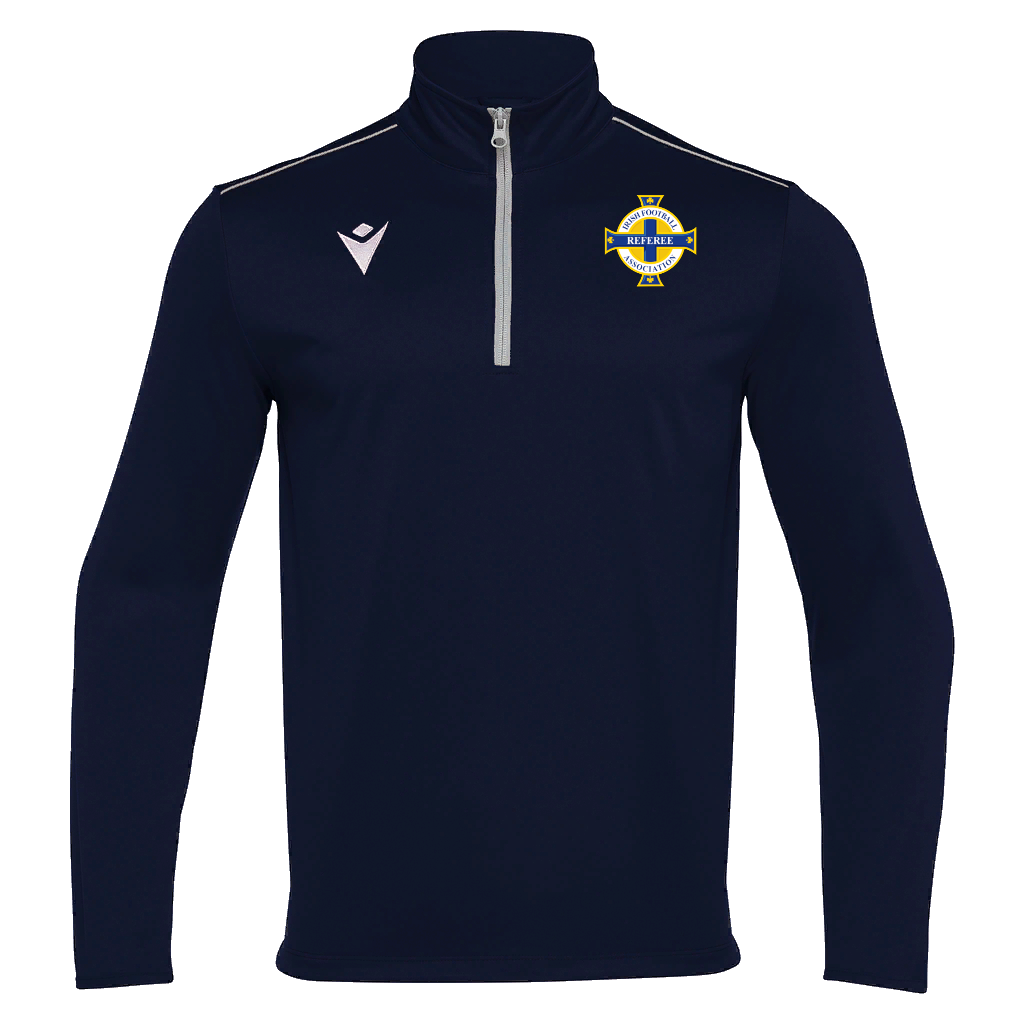 IFA Referee JNR Macron Havel 1/4 Zip Top