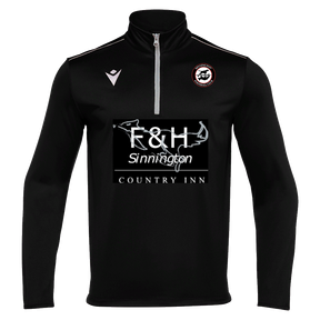 Sinnington FC SNR Macron Havel 1/4 Zip Top - KitRoom