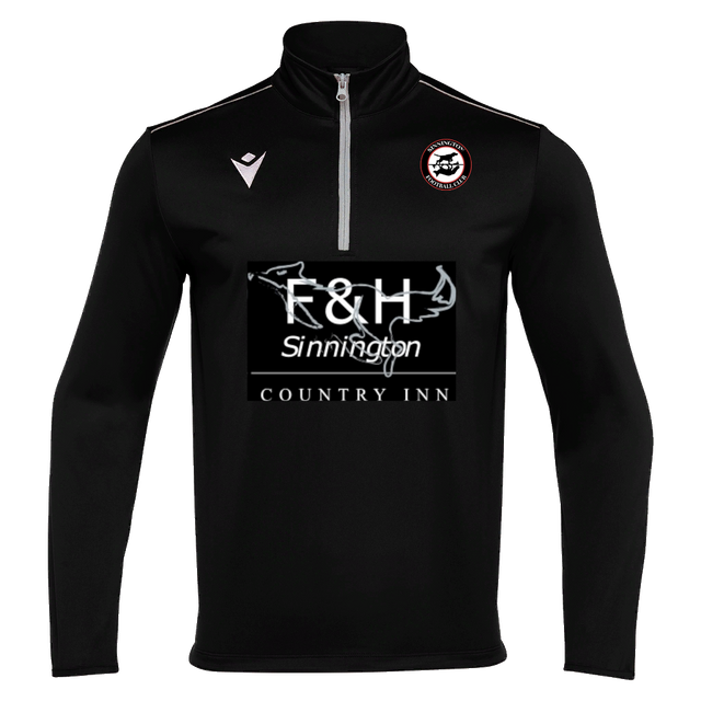 Sinnington FC SNR Macron Havel 1/4 Zip Top - KitRoom