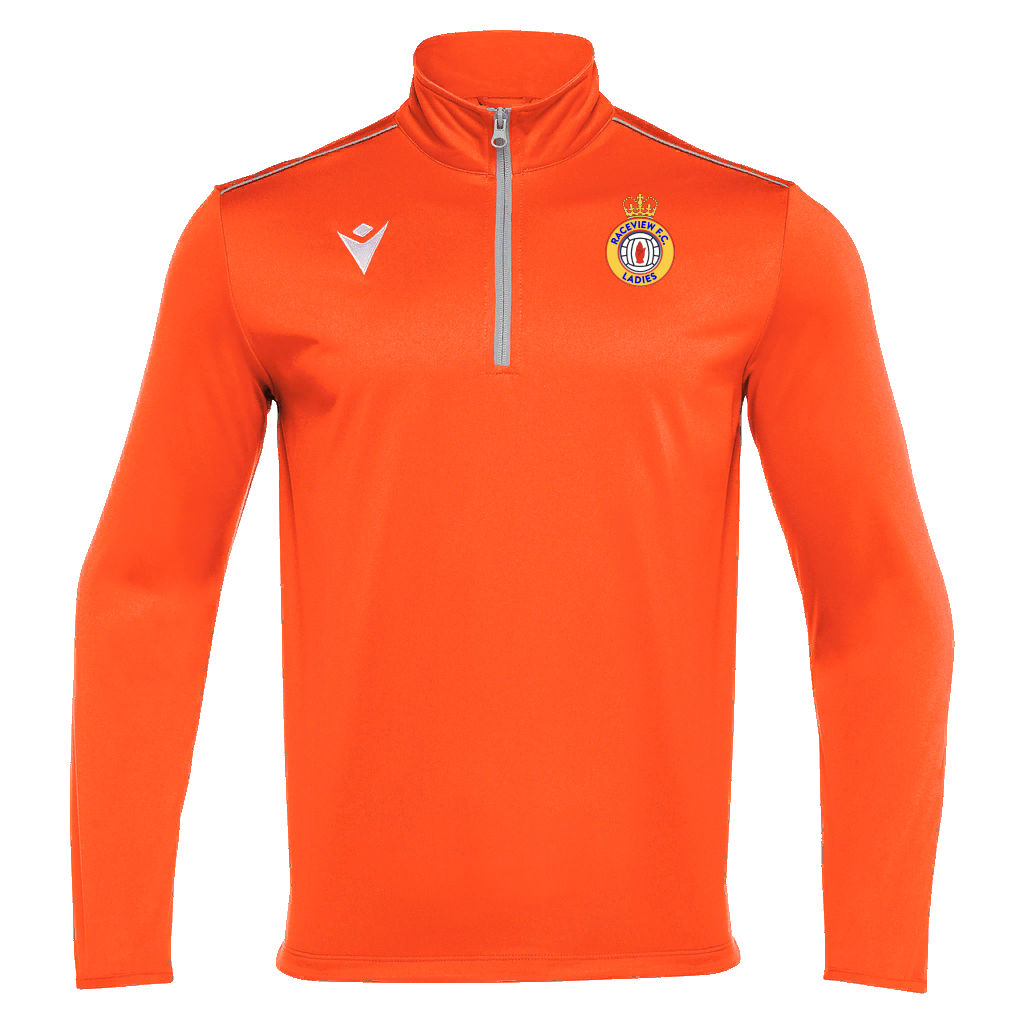 Raceview ladies FC JNR Macron Havel 1/4 Zip Top