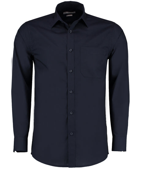 Kustom Kit Poplin shirt long-sleeved (tailored fit)