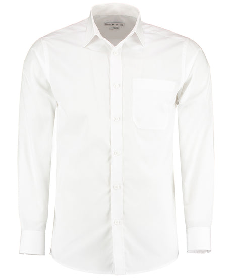 Kustom Kit Poplin shirt long-sleeved (tailored fit)