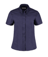 Kustom Kit Women's corporate Oxford blouse short-sleeved (tailored fit)