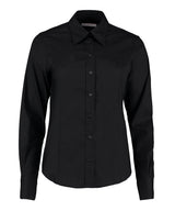 Kustom Kit Women's corporate Oxford blouse long-sleeved (tailored fit)