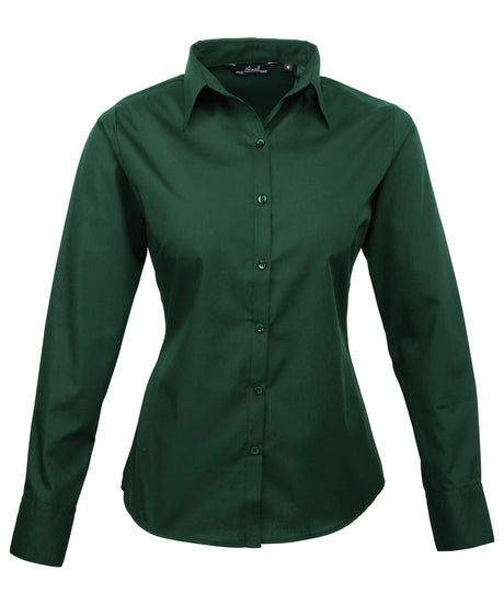 Premier Women's poplin long sleeve blouse