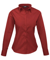 Premier Women's poplin long sleeve blouse