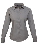 Premier Women's poplin long sleeve blouse