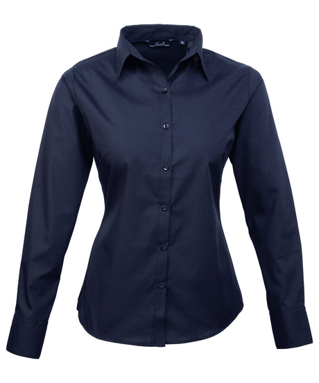 Premier Women's poplin long sleeve blouse