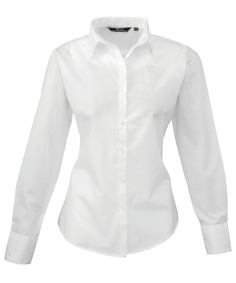 Premier Women's poplin long sleeve blouse