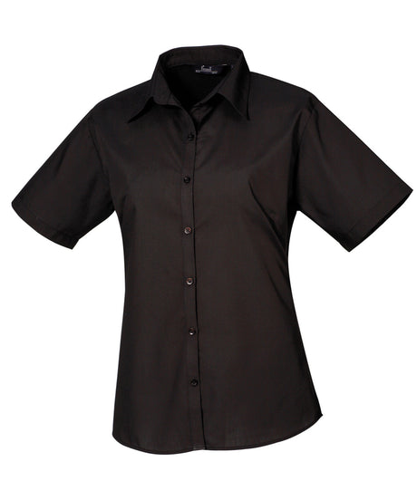 Premier Women's short sleeve poplin blouse