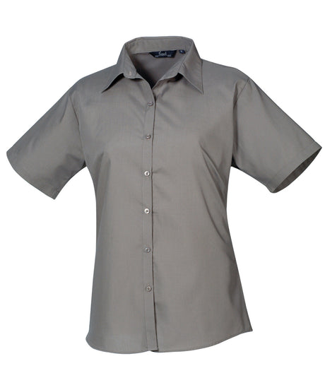 Premier Women's short sleeve poplin blouse