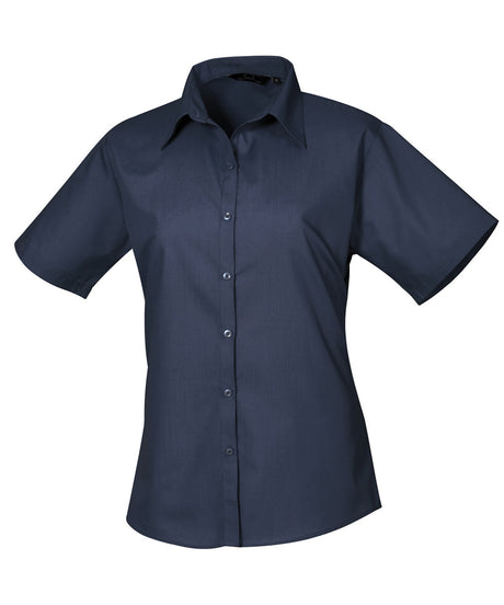 Premier Women's short sleeve poplin blouse