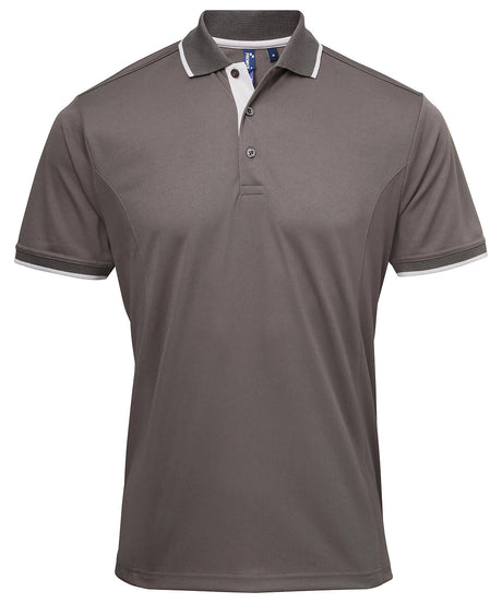 Premier Contrast Coolchecker® polo