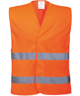 Portwest Hi-vis two-band vest (C474)
