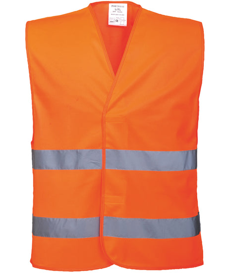 Portwest Hi-vis two-band vest (C474)
