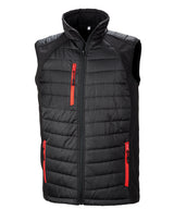 Result Recycled Compass padded softshell gilet