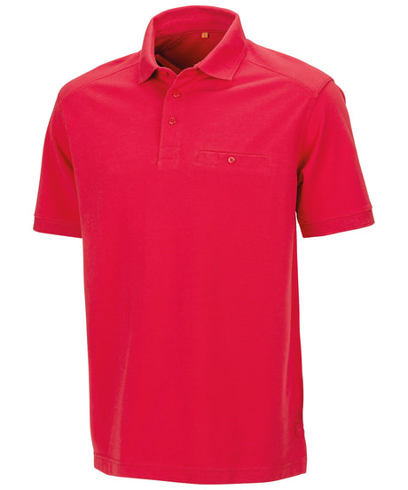 Result Workguard Work-Guard Apex pocket polo shirt