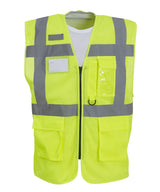 Yoko Hi-vis top cool open-mesh executive waistcoat (HVW820)