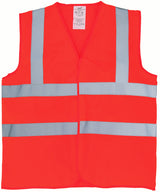 Yoko Flame-retardant hi-vis sleeveless waistcoat (HVW100FR)