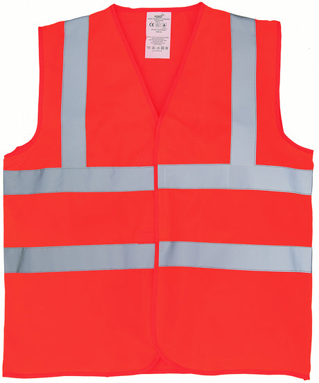 Yoko Flame-retardant hi-vis sleeveless waistcoat (HVW100FR)